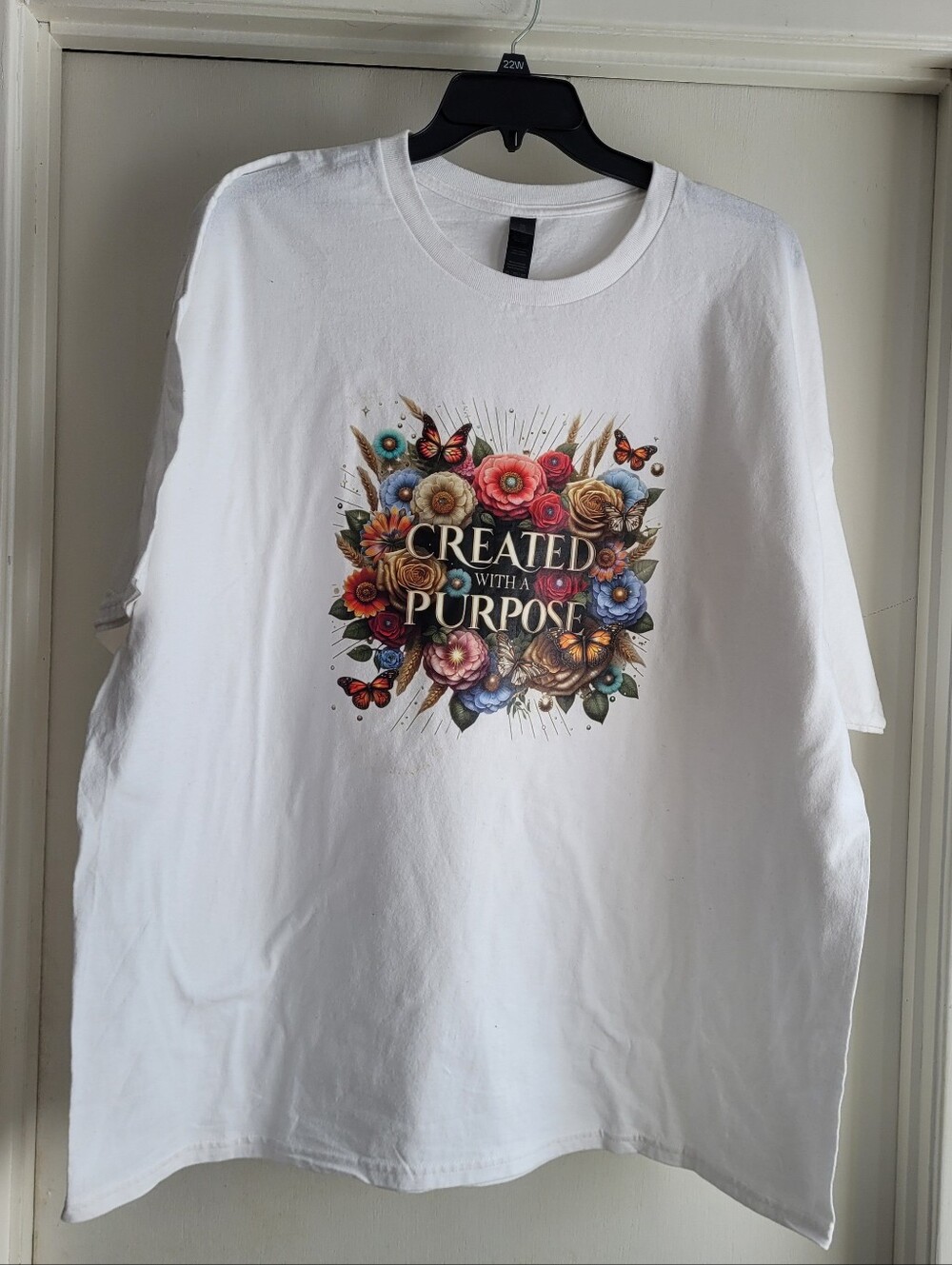 New Created With A Purpose Inspirational T-Shirt